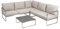 greemotion Lounge -Set Sydney, Ecksofa-Lounge aus Edelstahl, inklusive Kissen, Anthrazit