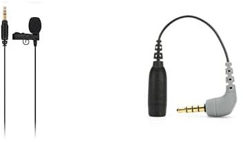 RØDE Lavalier GO Microphone Portable Professionnel & SC4 Adaptateur pour VideoMic
