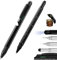 2PCS Gifts for Men Dad Multi Tool Pen 8 in 1 Gadgets DIY Novelty Pen with LED Light Ruler Gradienter Screwdriver Stylus Pen Stocking Fillers Gifts Presents for Family Friend