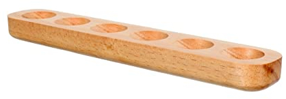 DOITOOL Supporto Per Rack Contenitore Di Stoccaggio in Legno Vassoio Da Tavolo 1 Pz Organizer in Legno Supporto Per Rack Facile Da Usare