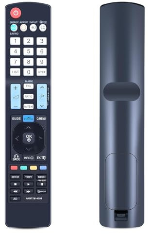 GOUYESHO AKB72914293 Mando a Distancia de Repuesto para LG Plasma Smart TV Compatible con AKB72914202 AKB72915207 AKB72915217 AKB72915244 22LE5500AEU 42LD450N 50PV250A 60PV250