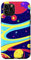 Hülle für iPhone 11 Pro Handyhülle Space Stars Colors Planet Galaxy 80er Funky Psychedelic