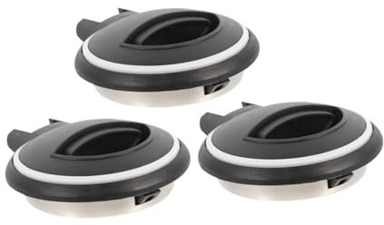 FELTECHELECTR 3 Pack Electric Kettle Lids Stainless Steel Replacement Lid for Kettles Kettles Electric
