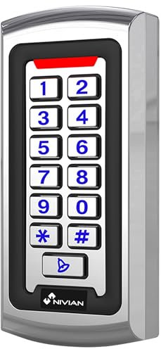 Control de Acceso autónomo Acceso por Tarjeta EM, Pin, Salida de relé, pulsador y Timbre Wiegand 26