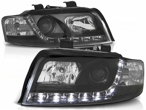 Led Scheinwerfer Set in schwarz für Audi A4 B6 10.2000-10.2004