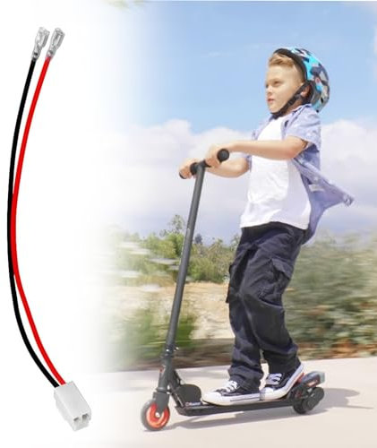 YIBEICO Battery Harness for Razor Scooters, 3-Pin, 2-Wire Battery Cord 600v 14awg Razor, for Razor Scooters, E100, E125, E150, E175, E200, E300, E325, Espark, Tricke E2