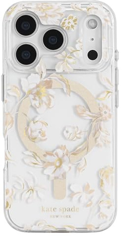 Kate Spade New York iPhone 17 Pro Case - Compatible with MagSafe - Designer Phone Case - Autumn Tolie