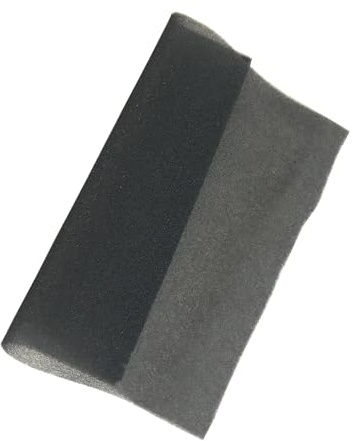 Schwarzer, hitze- und staubbeständiger Filterschwamm for Projektoren kann auf jede beliebige Größe zugeschnitten werden(25cmx25cmx0.3mm)