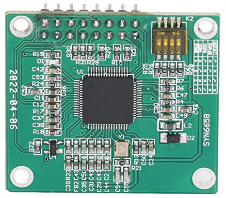 Modulo vocale TTS, chip vocale decodificatore vocale Modulo di riconoscimento vocale da a suono per giocattoli di peluche audio fai da te Cartolina d'auguri Carillon SYN6988