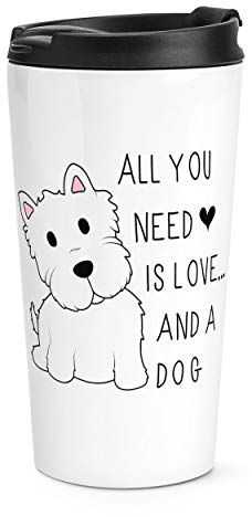 ALL YOU NEED IS LOVE E A Dog viaggio tazza