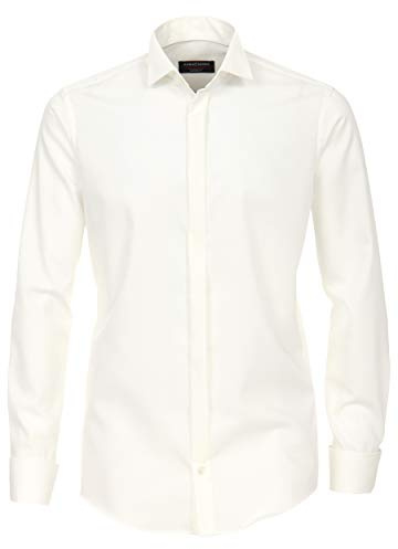 CASAMODA Businesshemd Uni Modern Fit Champagner 43