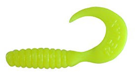 Relax Twister 3/4 2 cm Barsch Forelle 10 Stück 011 Chartreuse