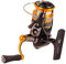 Daiwa Revros Lt Spinnrollen, 6,23:1 Übersetzung, 87,6 cm Abholrate, 10 kg max. Zugkraft, beidhändig verwendbar, REVLT2500-XH Blau