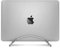 Twelve South BookArc for MacBook | Space-Saving Vertical Stand to Organize Work & Home Office for Apple MacBooks, *Now Compatible with M1 MacBooks* (Silver)