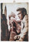 Bild im Vintage-Stil, Marilyn Monroe & James Dean, Druck auf Holz, 40 x 30 cm.