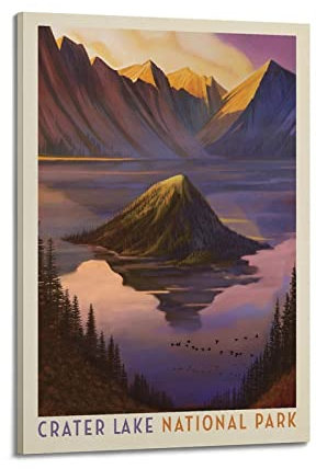 YIBIN Vintage-Reiseposter von Morning Glory Poster, dekoratives Gemälde, Leinwand, Wandposter und Kunstbild, modernes Familienzimmer, 30 x 45 cm
