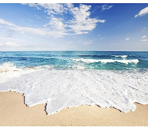 murando - Fototapete Premium-Vlies Meer Strand, 500x350 cm, Schlafzimmer