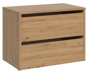 VBChome Modular Schuhschränke 60 x 36 x 44 cm Eiche Artisan Schuh-Organizer Grifflose Holzähnlich Holzwerkstoff Schuhaufbewahrung Klappfächern Schuhregal Schuhkommode Diele Flur Eiche Artisan