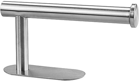 Toilettenpapierhalter Selbstklebend, SUS 304 Edelstahl Wand Toilettenrollenhalter für Bad, Waschraum, Toilette, Küche, Wasserdicht Rostbeständig – Ohne Bohren