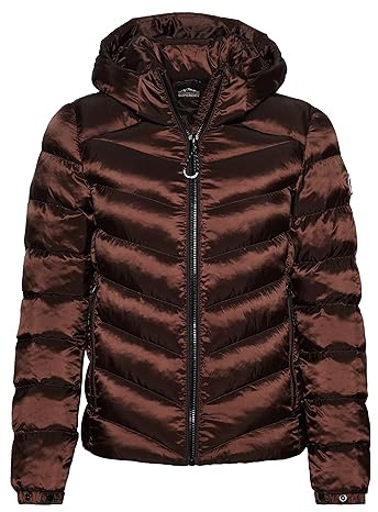 Superdry Damen Kapuzenjacke mit Fuji-polsterung Jacke