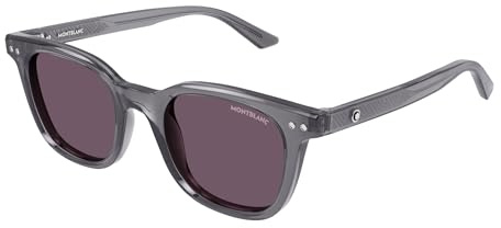 MONTBLANC Herren Mb0320s Sunglass Man Recycled Acetate Sonnenbrille