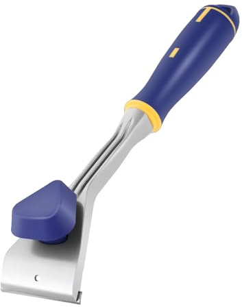Bates Choice Carbide Scraper, 2.5-Inch Double-Edged Tungsten Steel Blade, Aluminum Alloy Head, TPR Handle, Paint & Adhesive Remover