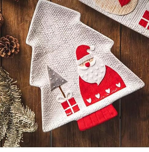 BERRIHORT Piatti pregiati, piatti in ceramica for la tavola natalizia, stoviglie, vassoi nuovi for la casa, barattoli for la conservazione, piatti piani di alto valore