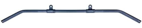 Lat Pull Down Bar With Revolving Double Hook For Dual Pulley Cable Machines, Functional Trainer Multi-Purpose Attachment, Cable Machine Accessories For Home Gym,116cm