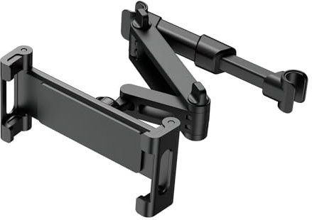 Soporte reposacabezas Soporte para Tabletas Soporte para Tablet En El Reposacabezas del Coche Soporte para teléfono Reposacabezas Giratorio 360 Reposacabezas Ajustable Tablet