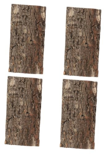 Yardwe Realistische Korkrinde-wanddekoration 10 X 20 cm Für Reptilienbecken Aquarium- Leicht Zu Schneiden