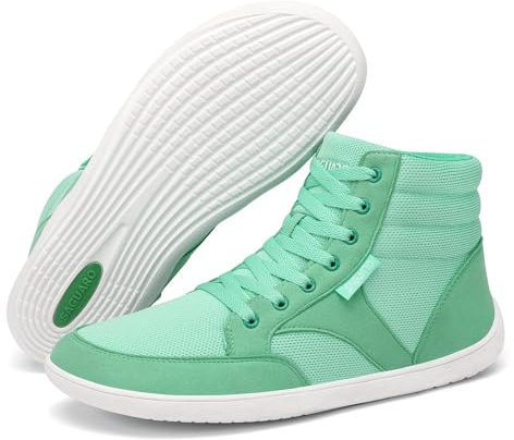 SAGUARO Barefoot Femme Homme - Barefoot Shoes Pieds Nus Chaussures de Marche Running Trail Chaussure Minimaliste Vert, GR.39
