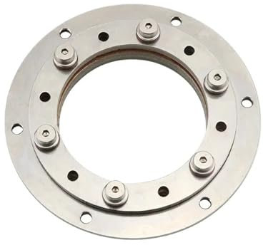 Circular Flange 360° Rotating Stainless Steel Hinge 1Pcs(7.0N.m-hole-75mm)