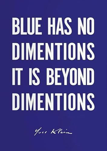 SSLDP LFHLI Abstrakte Yves Klein Ausstellung Poster Blaue Tusche Wandkunst Yves Klein Leinwandmalerei und Drucke Moderne Wohnkultur Bild 50x70cm Kein Rahmen