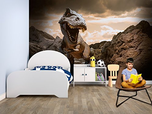Fotomural Vinilo Pared Infantil Dinosaurio | Fotomurales | Fotomural pared | Fotomural Decorativo | Vinilo Decorativo | Varias Medidas 200 x 150 cm | Decoración comedores, salones | Diseño Elegante