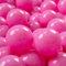 KiddyMoon 100 ∅ 7Cm Kinder Bälle Spielbälle Für Bällebad Baby Einfarbige Plastikbälle Made In EU, Rosa