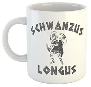 clothinx Lustige Brian Zitate | Das Volk und die Römer | Schwanzus Longus Kaffeetasse mit Aufdruck