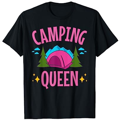 Camping Queen - Campen Königin T-Shirt