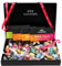 Hallingers Easter Box - pink - Ostergeschenke als Osterkörbchen zu Ostern, Schokolade 40 Pralinen Ostereier & Geschenkbox (Set) - Geschenk im Sommer & als perfektes Grillgeschenk | Glückwunsch Freunds