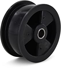 DL-pro Polea tensora negra para secadoras AEG Electrolux 1250125034 125012503/4 Rueda tensora Rodillo tensor para secadora Rollo de cinta tensora Rodillo de anclaje