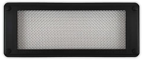 Roshield Pest Proofing Air Brick Mesh Vent Cover | Mouse Insect Rodent Control Prevention x 1 (Black, Standard)