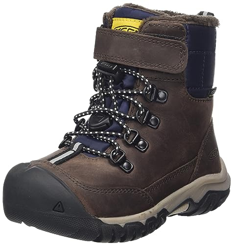 KEEN Unisex Kinder Kanibou Waterproof Schneestiefel, Java Naval Academy, 39 EU