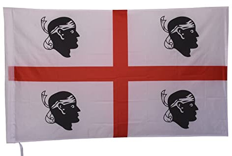 Bandiera Regione Sardegna Quattro 4 Mori Sardinia Nazione Sarda Flag 90X150