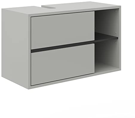 Vicco Mueble bajo Lavabo Viola, Gris, 100 x 60 cm