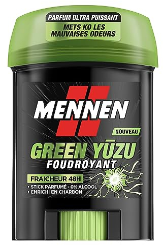 MENNEN Déodorant Stick Green Yuzu 60ml