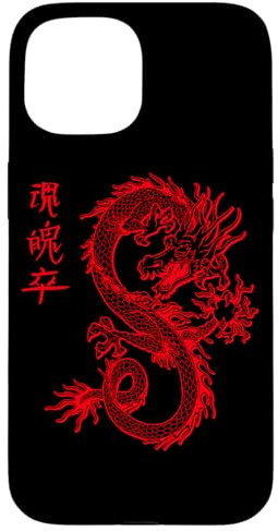 Hülle für iPhone 15 Chinesischer Drache E-Girl Ästhetischer E-Boy Retro Japan