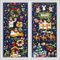 AhfuLife Pegatinas Navidad Ventanas Reyes Magos Decoración, 9 Hojas Festival de los Tres Reyes, Feliz Navidad Decorativas