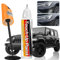 Galitoon Lackstift Auto, Autolackreparatur, 2-in-1-Autolackstift, schnelle und einfache Lösung zur Reparatur kleinerer Autokratzer, 0,8 fl oz Lackstift Weiß Ausbesserungslack für Autos (Schwarz)