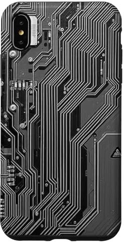 Detailliertes Motherboard-Schema Hülle für iPhone XS Max