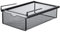 Youyijia Drawer Organiser Lower Hanging Drawer Box Metal Mesh Drawer Organiser No-Punch Iron Organiser Drawer Organiser Wardrobe Pull Out Organiser For Underwear Bras Socks Storage (Black)