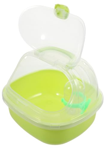 SOIMISS Hamsterkäfig Mit Transparentem Design Tragbarer Hamsterkäfig Für Kleine Tiere Hamster-tragekäfig Für Draußen Mit Wasserflaschen-Design Kleiner Für Haustiere